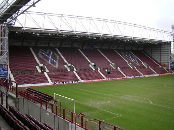 Tynecastle Park – stadion Harts